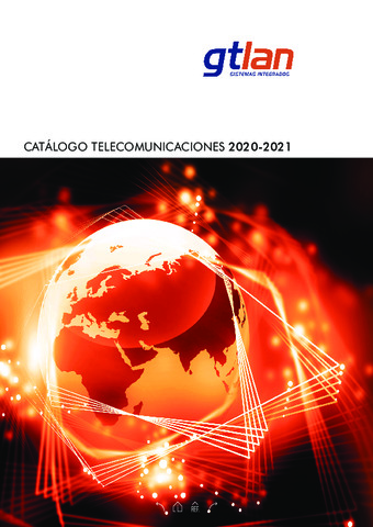 GTLAN - Catálogo Telecomunicaciones 2020-2021