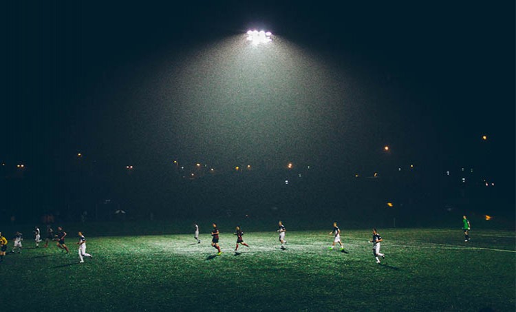 Secom Iluminación equipa un campo de fútbol con su iluminación LED