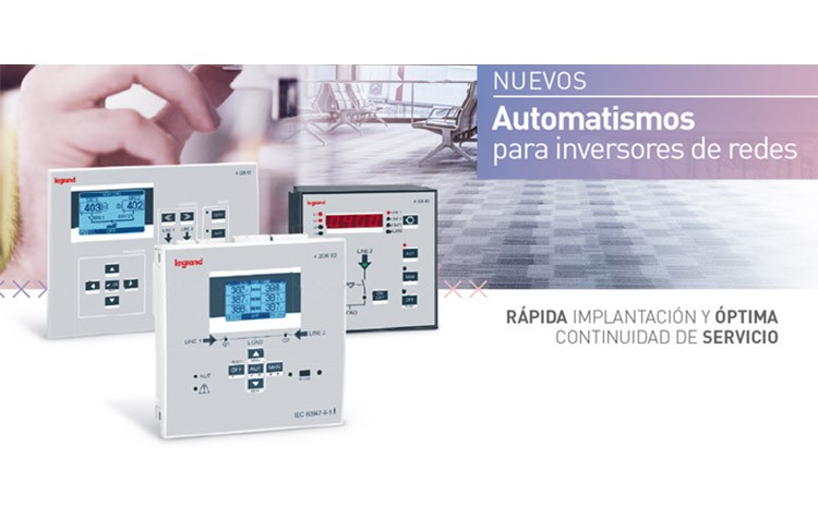 Nuevos automatismos para inversores de Legrand