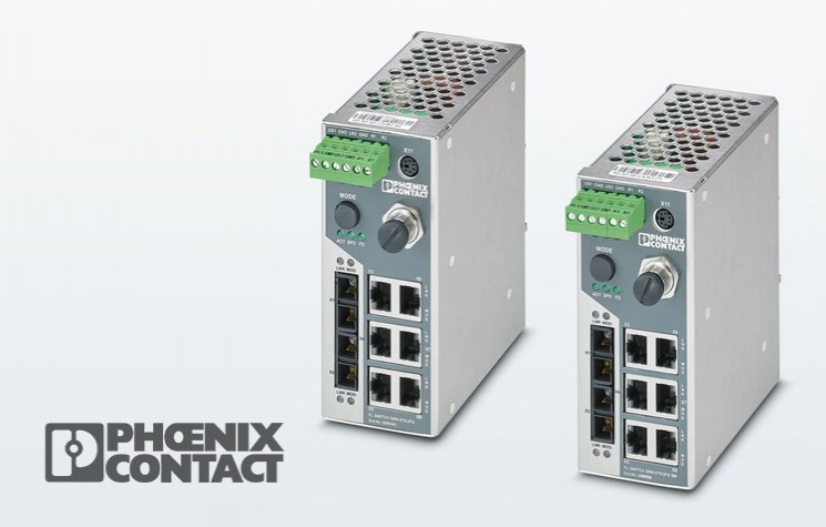 Phoenix Contact presenta sus nuevos switches estrechos